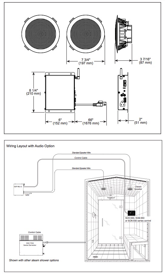 Delta 5SP-MU-3 Audio Speaker Systemers