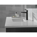 Delta 671-BL-DST Single Handle Mid-Height Bathroom Faucet