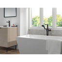 Delta 671-BL-DST Single Handle Mid-Height Bathroom Faucet
