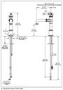 Delta 684-BL-DST Single Handle Bathroom Faucet