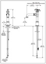 Delta 687-BL-DST Single Handle Bathroom Faucet