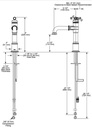 Delta 687-CZ-PR-DST Single Handle Bathroom Faucet
