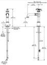Delta 687-SS-PR-DST Single Handle Bathroom Faucet