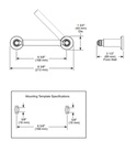 Delta 73550-BL Saylor Tissue Holder