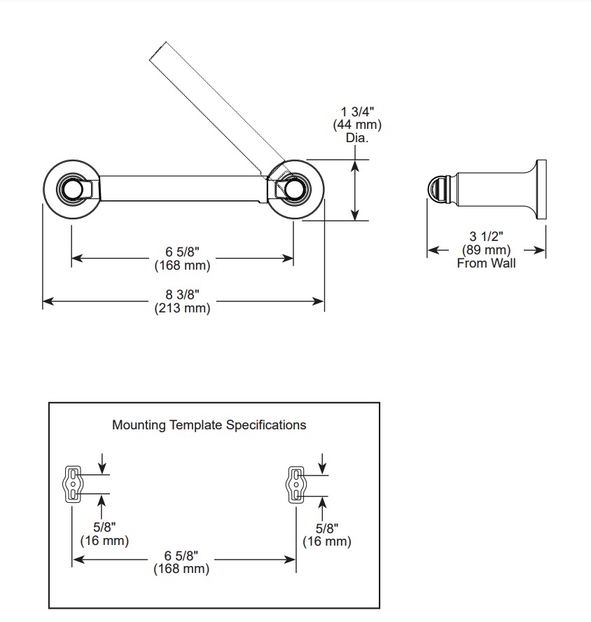 Delta 73550-CZ Saylor Tissue Holder
