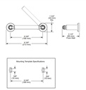 Delta 73550-CZ Saylor Tissue Holder
