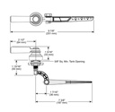 Delta 73560 Saylor Tank Lever