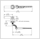 Delta 73560-SS Saylor Tank Lever