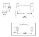 Delta 73850-RB Lahara Tissue Holder 