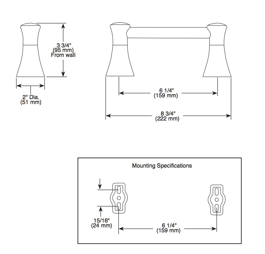 Delta 73850-SS Lahara Tissue Holder 