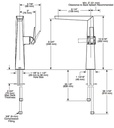 Delta 743-SS-PR-DST Vessel Single Handle Faucet