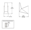Delta 74335-KS Trillian Robe Hook 