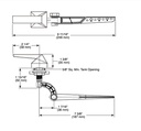 Delta 74360 Trillian Tank Lever 