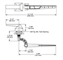 Delta 74360-SS Trillian Tank Lever 