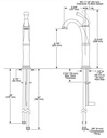 Delta 751-CZ-DST Dryden Single Handle Centerset Lavato 