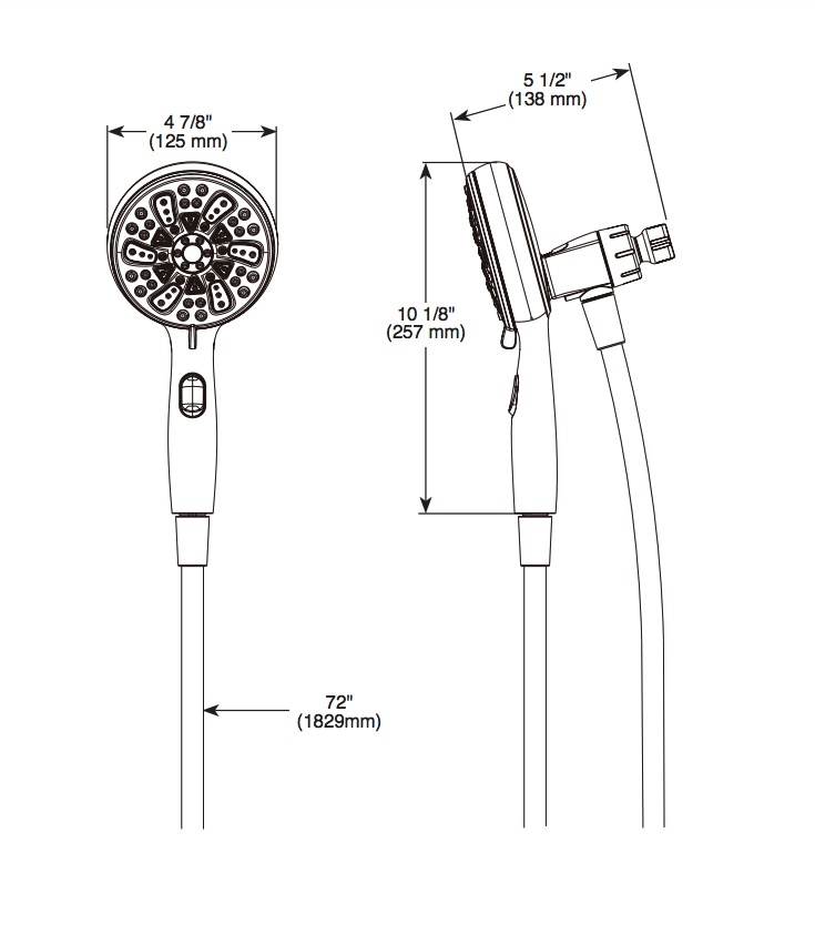 Delta 75609SN Suredock Magnetic Hand Shower