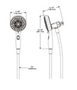 Delta 75609SN Suredock Magnetic Hand Shower