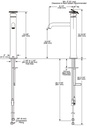 Delta 758-CZ-DST Trinsic Vessel Bathroom