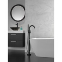 Delta 759-BL-DST Trinsic Vessel Riser Matte Black