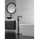 Delta 759-BL-DST Trinsic Vessel Riser Matte Black