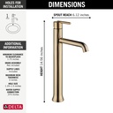 Delta 759-CZ-DST Trinsic Vessel Riser 