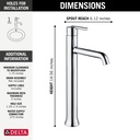 Delta 759-DST Trinsic Vessel Riser 