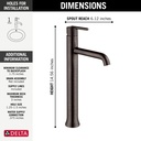 Delta 759-RB-DST Trinsic Vessel Riser 