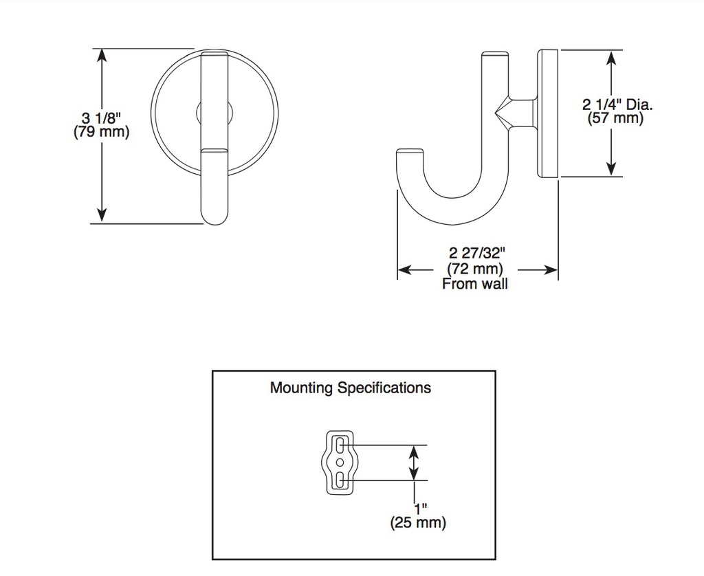 Delta 75935-CZ Trinsic Robe Hook Champagne Bronze