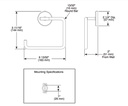 Delta 759460-SS Trinsic Towel Ring 