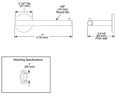 Delta 759500-RB Trinsic Tissue Holder 