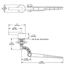 Delta 75960-SS Trinsic Tank Lever Universal 