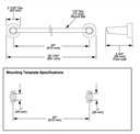 Delta 77124-SS Compel 24" Towel Bar 