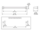 Delta 77218 18" Towel Bar