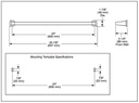 Delta 77224-BL 24" Towel Bar