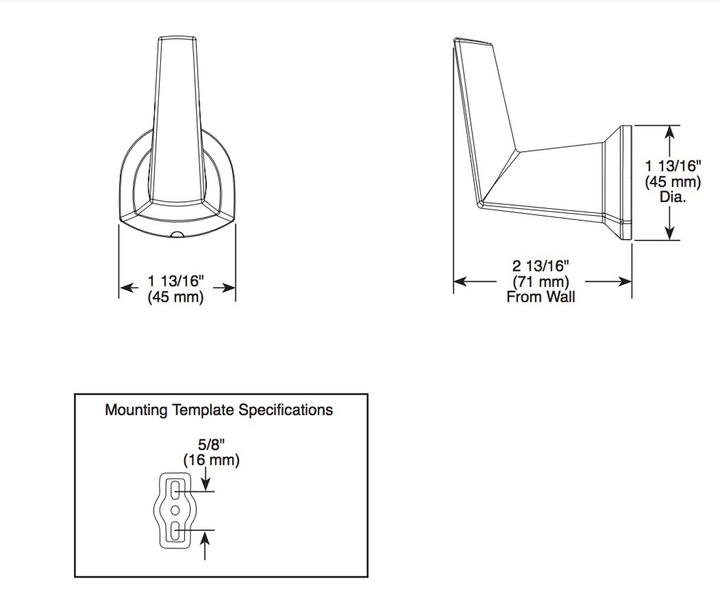 Delta 77235 Robe Hook
