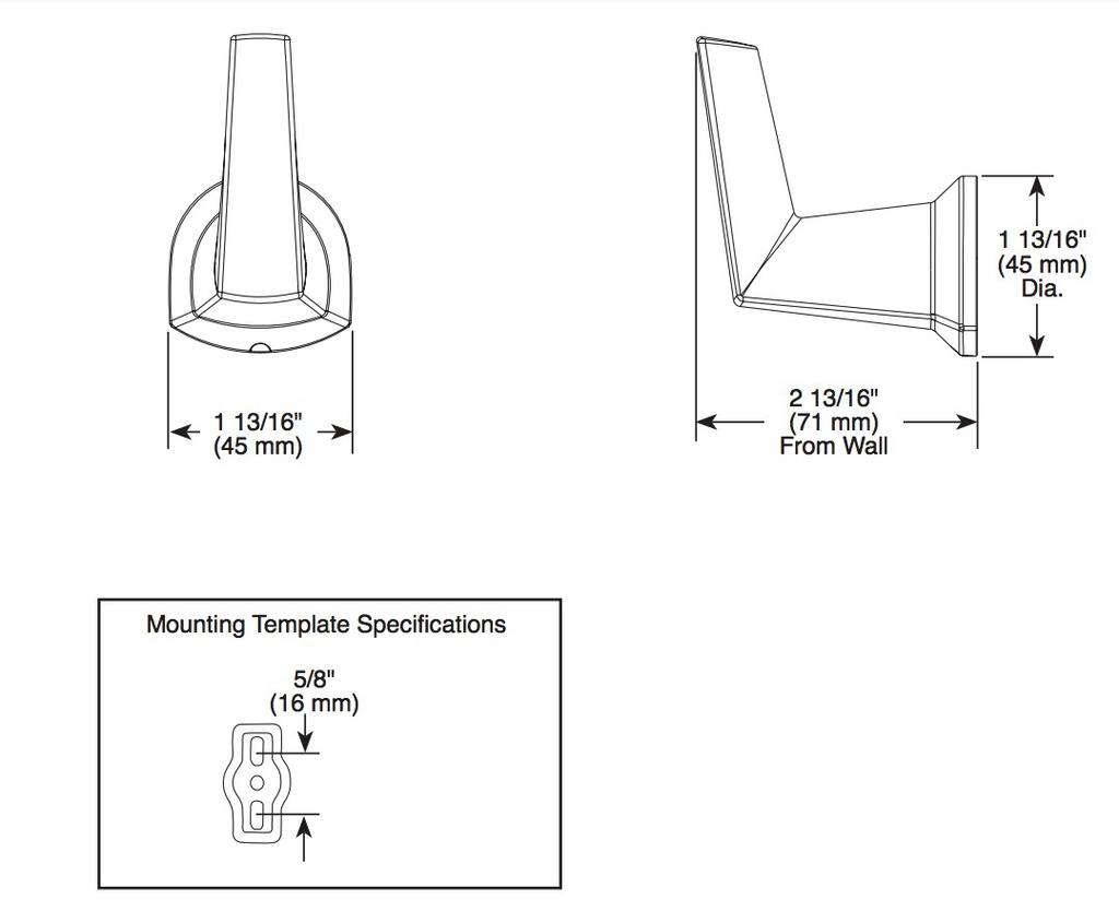 Delta 77235-BL Robe Hook