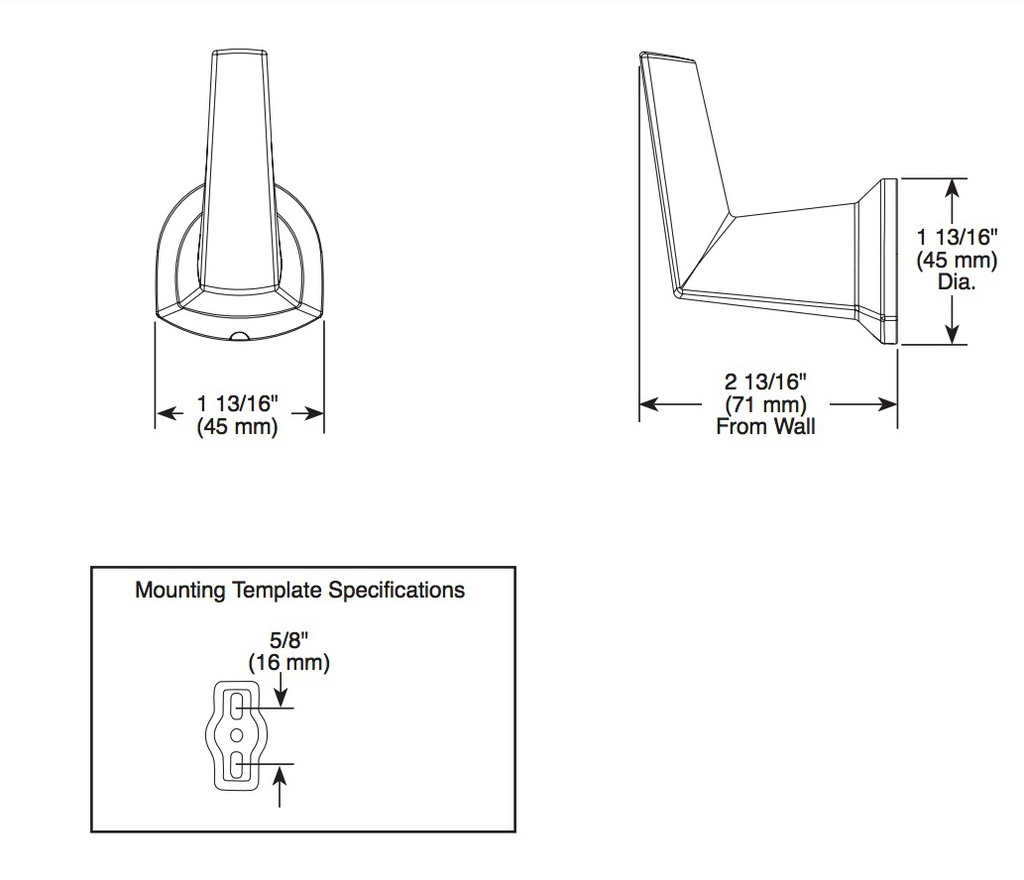 Delta 77235-SS Robe Hook
