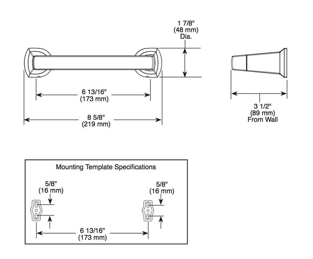 Delta 772500-BL Pivoting Tissue Holder