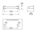 Delta 772500-BL Pivoting Tissue Holder