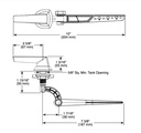 Delta 77260-SS Tank Lever