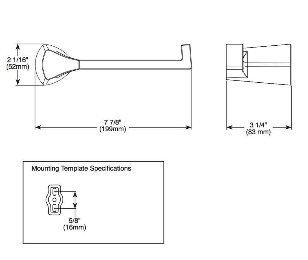 Delta 774500-BL Zura Tissue Holder 