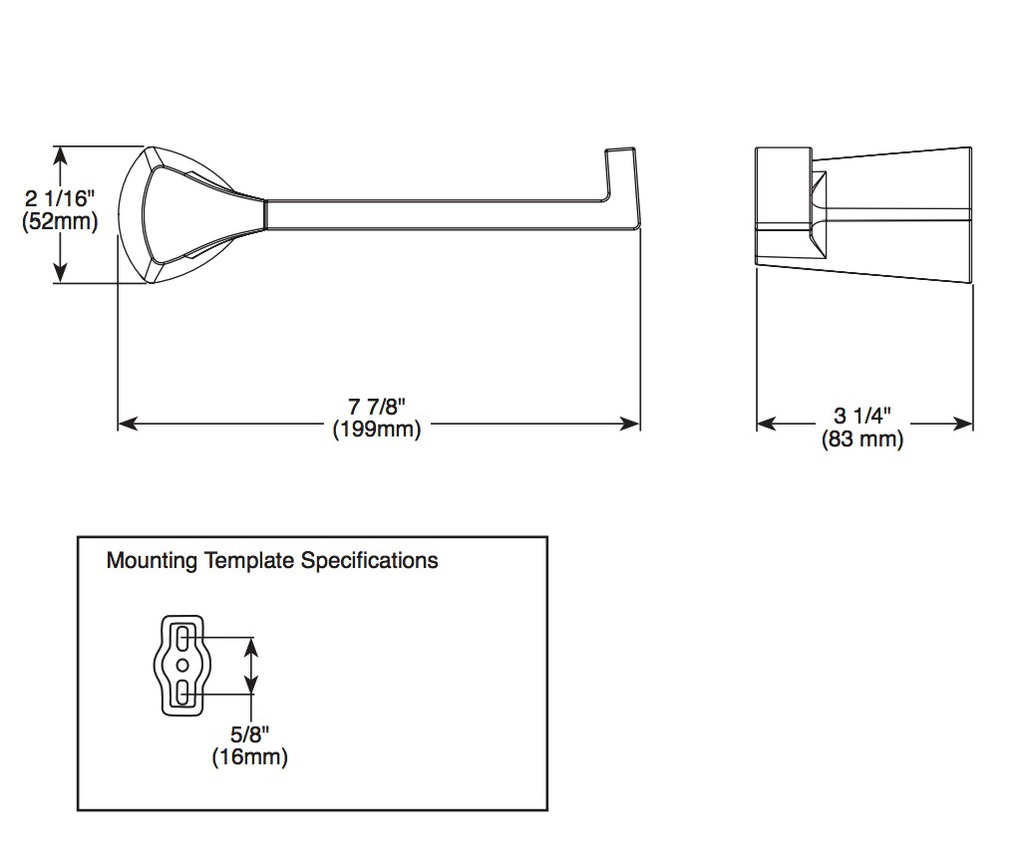 Delta 774500-CZ Zura Tissue Holder 