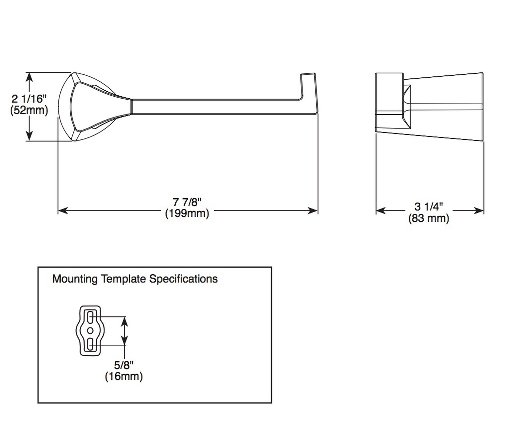 Delta 774500-SS Zura Tissue Holder 