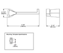 Delta 774500-SS Zura Tissue Holder 