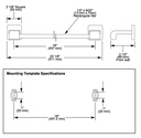 Delta 77518 Arzo 18" Towel Bar 