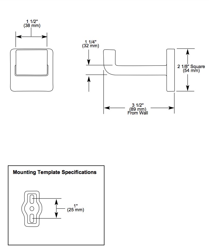 Delta 77535 Arzo Robe Hook 