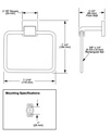 Delta 77546-SS Arzo Towel Ring 