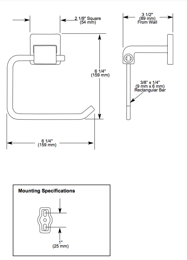 Delta 77550 Arzo Tissue Holder 