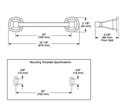 Delta 77630-SS Stryke 30" Towel Bar 