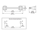 Delta 77655 Stryke Tissue Holder 